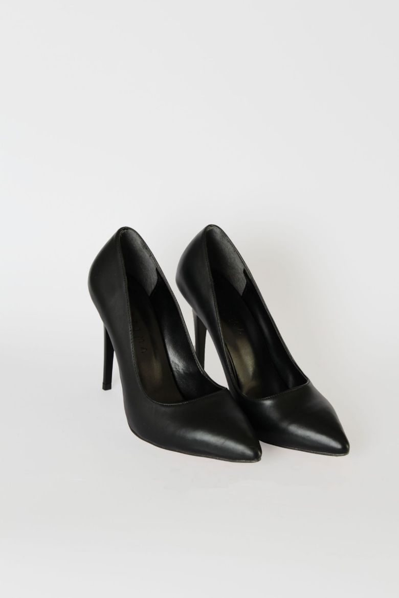 Ince Topuk Kadın Stiletto  SİYAH resmi