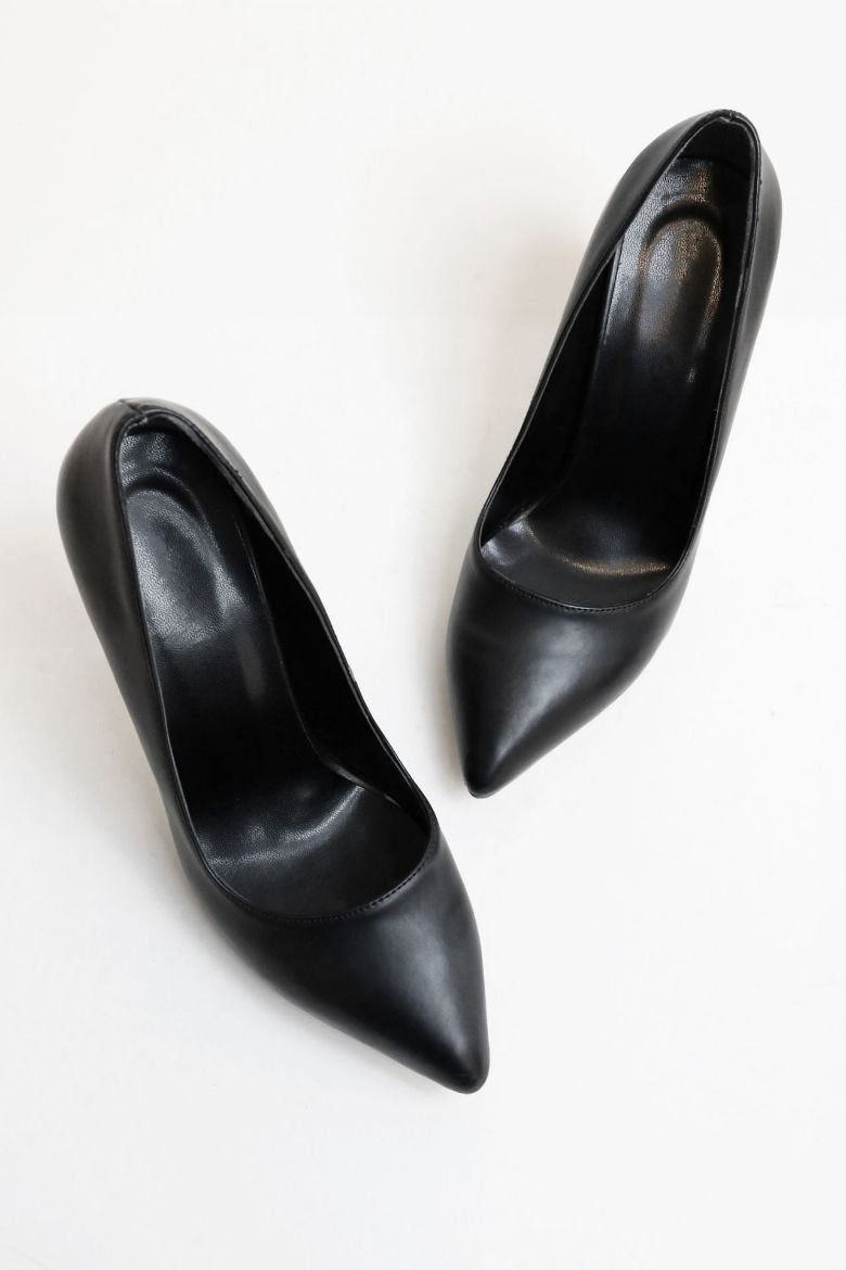 Ince Topuk Kadın Stiletto  SİYAH resmi